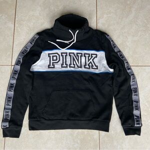 PINK Victoria's Secret Black Cowl Neck Sweater